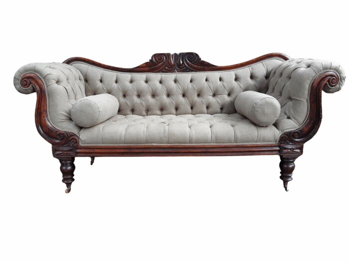 Antique Sofa upholstered