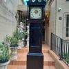An Antique George III Oak Grandfather / Longcase Clock in an Contemporary Ebonised Finish