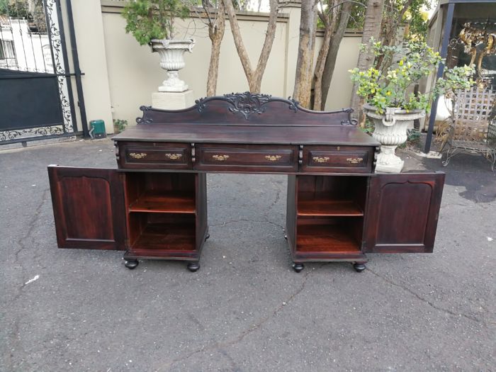 19th Century Colonial Hardwood Sideboard - Image 6