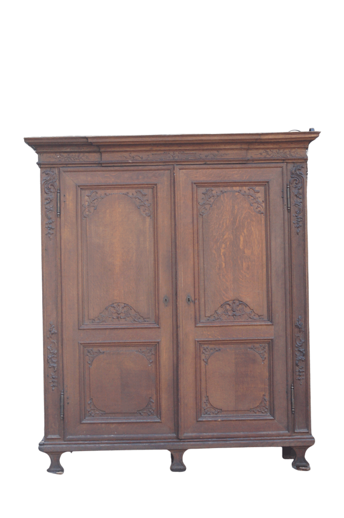 18th-century Normandy Oak Armoire