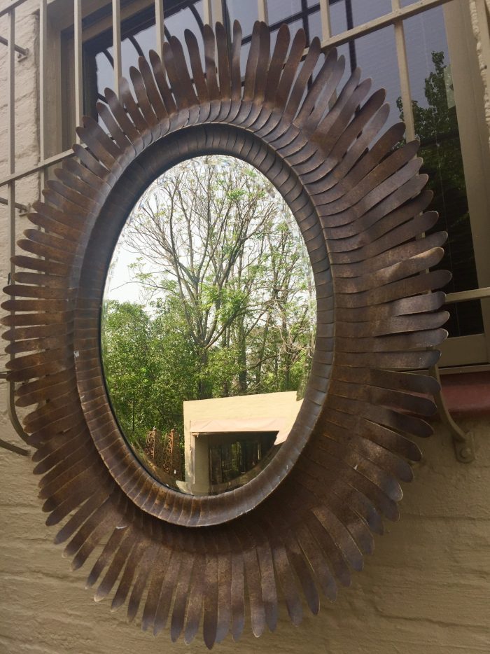Oval Feathers Mirror - Image 4