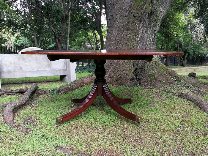 Early 19th-century George III Mahogany & Rosewood Banded Breakfast Table Circa 1810 (6-8-Seater) - Image 3