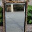 Ornate Gilt Framed Bevelled Mirror with Black Border