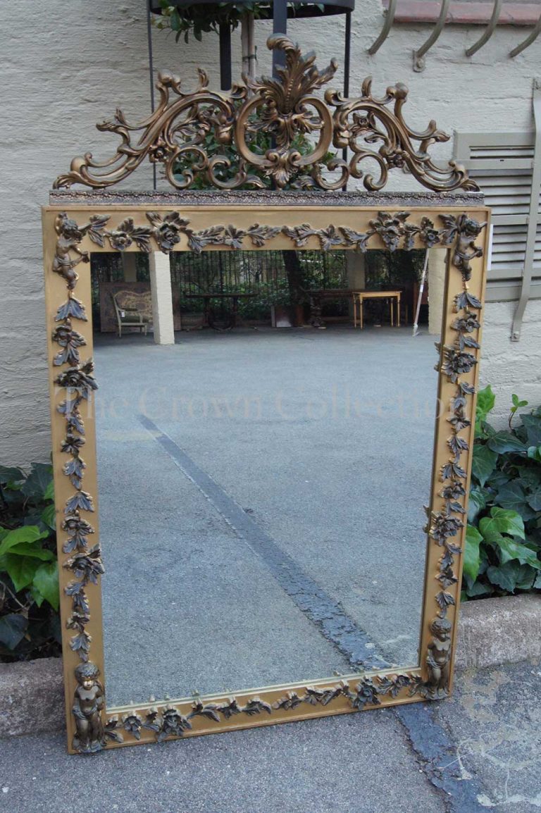 Ornate Framed Gilt Mirror