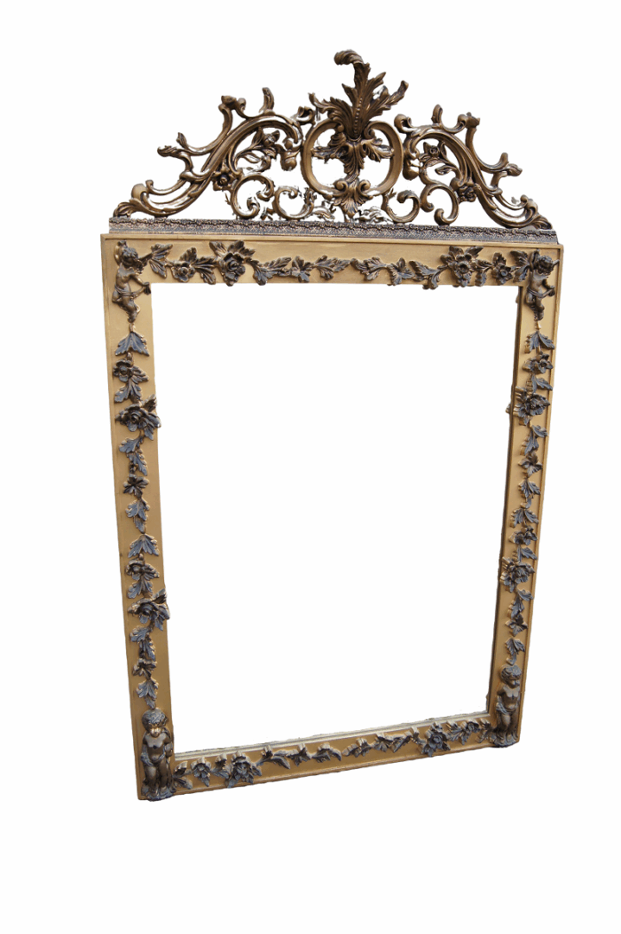 Ornate Framed Gilt Mirror