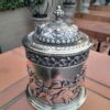 A 19th Century Circa 1880 Victorian Silver- Plate Biscuit Barrel By Elkington - Image 3