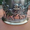 A 19th Century Circa 1880 Victorian Silver- Plate Biscuit Barrel By Elkington - Image 4