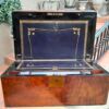 A 19th Century Victorian Campaign Military Rosewood Writing Slope with Brass Handle - Image 6