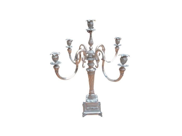 An Early 20th Century Silver Plate Centre Piece Candelabra of Large Proportion