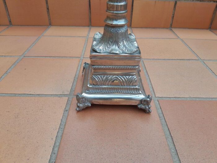 An Early 20th Century Silver Plate Centre Piece Candelabra of Large Proportion - Image 5