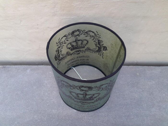 A Hand-Made Lampshade With Crest - Image 4