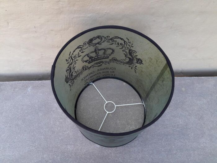 A Hand-Made Lampshade With Crest - Image 5