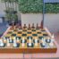 A 20th Century Hand Carved Ivory Pieces Chess Set
