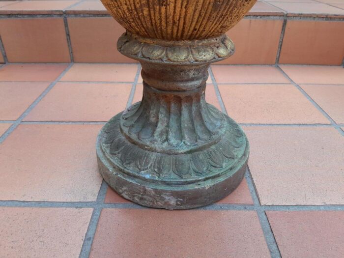 A 20th Century Large Pair Of Urns On Bases - Image 6