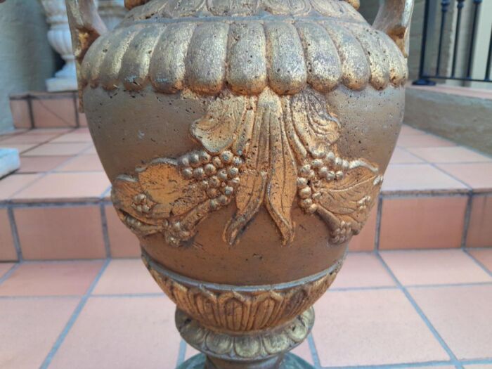 A 20th Century Large Pair Of Urns On Bases - Image 7