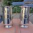 A 20th Century / Circa 1938 Pair Of Water Jugs Made In Florence / Italy