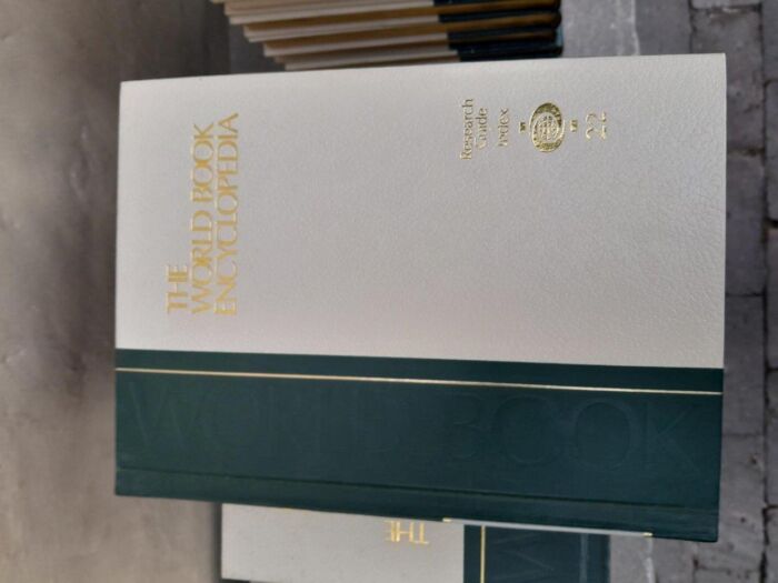 A 20TH Century Set of Twenty Four (24) Volumes of a Complete Set of World Book Encyclopaedia including 2 Dictionaries - Image 7
