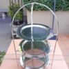 A 20th Century Silver-Plate Cake / Food Circular Stand - Image 3