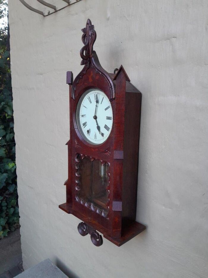 A 19th Century Antique Circa 1855 British Handmade Clock - Image 6