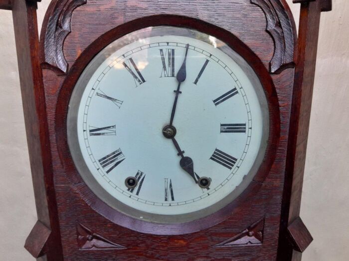 A 19th Century Antique Circa 1855 British Handmade Clock - Image 8