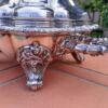 A 20th Century Electroplate Tureen With Cover On Feet Dimensions 30cm Including Handles - Image 4