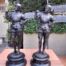 A 20th Century Pair Of Spelter Soldier Statues