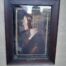 A 20th Century Lithograph Portrait Beatrice D'este After Ambrogio De Predis 1455 To1508  With Brass Plaque