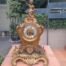 A 19th / 20th Century French Gilt Metal and Bronze Clock