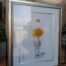 A 20th Century Circa 1983  Signed Gold Leaf Print