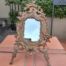 A Late 19th Century French Brass Mirror