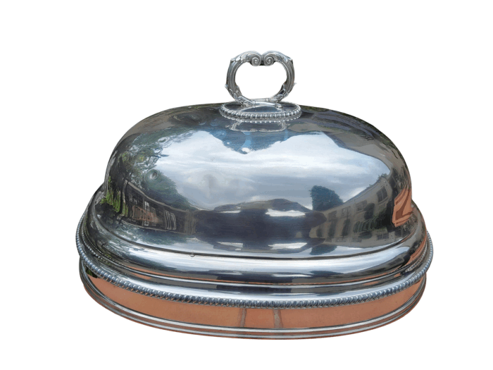 A Late 19th Century Silver Plated Food Dome