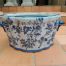 A 20th Century Chinoiserie Blue and White Jardiniere
