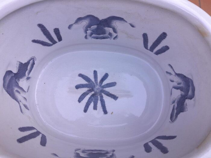 A 20th Century Porcelain Jardiniere - Image 5