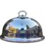 An Electroplate Food Dome