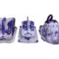 A Set Of Three Blue / White Cheese Dishes