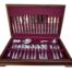 An Eight Place Spilhaus Oneida Cutlery Set In A Canteen