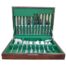 A 20th Century Cased Set Of Forty Four Piece Electroplate Cutlery