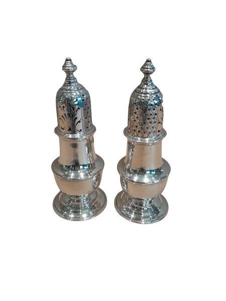 A 20th Century Pair Of Caster Shakers