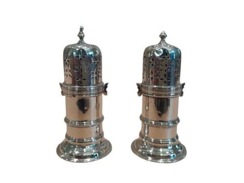 A 20th Century Pair Of Caster Shakers