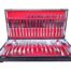 A Twelve Place Setting Of Corica Silver Plate Cutlery Comprising Twelve Each