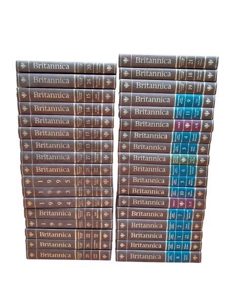 A 20TH Century Set Of Encyclopaedia Brittanica 15th Edition  Comprising Of 35 Books 
