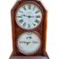 A 19th Century Mahogany Calendar Clock With Pendulum