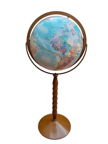 A 20th Century Replogle Floor World Globe