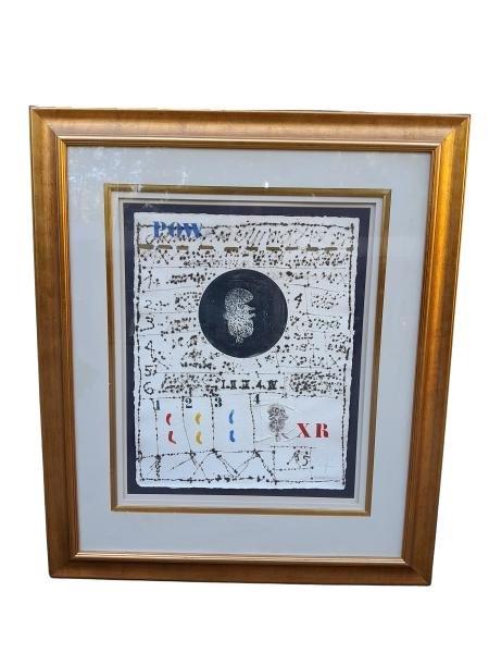 A 20th Century French Etching By James Coignard  Signed