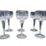 A 20th Century Set Of Six Royal Brierley Cut Crystal Hock / Wine Glasses