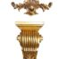 A French Style Wall Sconce With Gilt Piece