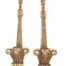 A Pair Of French-Style Gilt Composite Wall-Mounted Plate Holders