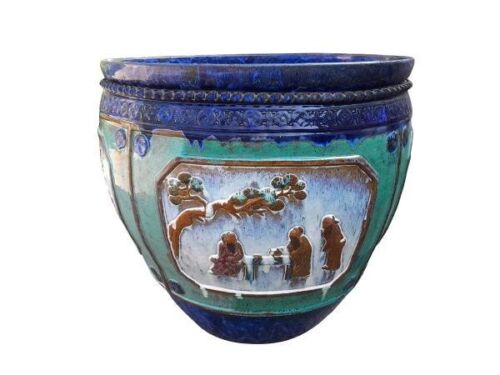 A 20th Century Vietnamese Glazed Jardinière Of Large Proportions