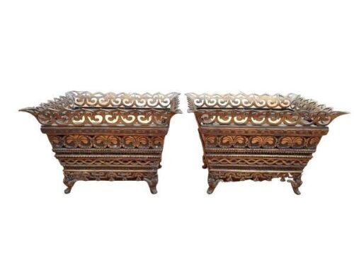 A 20th Century Pair Of French Napoleon III Style Jardinières