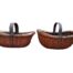 A 20th Century / Antique Rare Pair Of Decorative Fruit Baskets